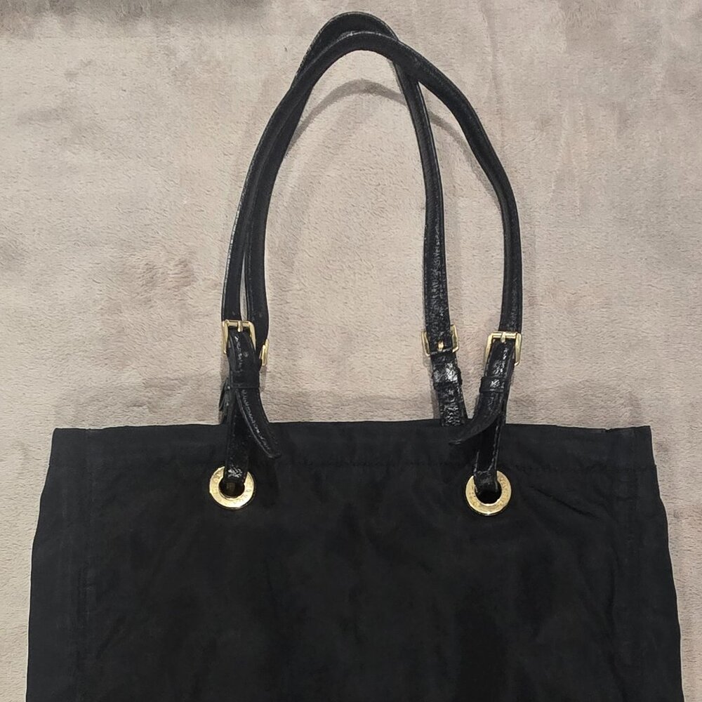 Michael Kors Black Nylone Tote Bag
